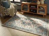 Prime Furniture - Ashley Furniture - Wallney Rug - 5' x 7' Area Rug / Multi - R407492